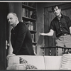 Art Carney and Walter Matthau in the stage production The Odd Couple