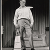 Art Carney in the stage production The Odd Couple