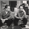 Nathaniel Frey and Jack Klugman in the stage production The Odd Couple
