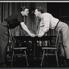 Pat Hingle and Eddie Bracken in the stage production The Odd Couple