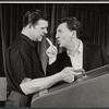 Pat Hingle and Eddie Bracken in the stage production The Odd Couple