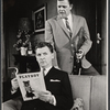 Eddie Bracken and Pat Hingle in the stage production The Odd Couple