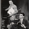 Dan Dailey and Richard Benjamin in the touring stage production The Odd Couple