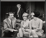 Dan Dailey, Richard Benjamin, Diane Aubrey and Barbara Evans in the touring stage production The Odd Couple