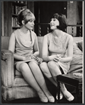Diane Aubrey and Barbara Evans in the touring stage production The Odd Couple