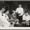 Harry Eno, William Pierson, Peter Boyle, Richard Benjamin and Dan Dailey in the touring stage production The Odd Couple