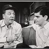 Dan Dailey and Richard Benjamin in the touring stage production The Odd Couple
