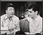 Dan Dailey and Richard Benjamin in the touring stage production The Odd Couple