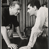 Dan Dailey and Richard Benjamin in the touring stage production The Odd Couple