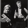 Ingrid Thulin and George Gaynes in the stage production Of Love Remembered