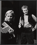 Ingrid Thulin and George Gaynes in the stage production Of Love Remembered