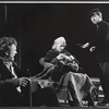 George Gaynes, Ingrid Thulin and Toralv Maurstad in the stage production Of Love Remembered