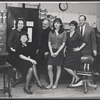Doris Roberts, Ruth White, director Jerome Robbins, Elaine May, playwright Maria Irene Fornes, and Jack Weston in rehearsal for the stage production of The Office