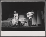 Jacquelyn McKeever and Tony Randall in the stage production Oh Captain!