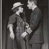 Jacquelyn McKeever and Tony Randall in the stage production Oh Captain!