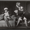 Abbe Lane, Susan Johnson and Tony Randall in the stage production Oh Captain!