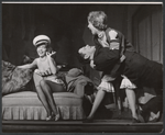 Abbe Lane, Susan Johnson and Tony Randall in the stage production Oh Captain!
