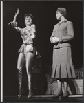 Abbe Lane and Jacquelyn McKeever in the stage production Oh Captain!
