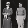 Tony Randall and Edward Platt in the stage production Oh Captain!
