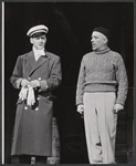 Tony Randall and Edward Platt in the stage production Oh Captain!