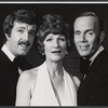 Jamie Ross, Barbara Cason and Roderick Cook in the 1972 Off-Broadway production Oh Coward!