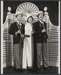Roderick Cook, Barbara Cason and Jamie Ross in the 1972 Off-Broadway production Oh Coward!