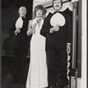 Roderick Cook, Barbara Cason and Jamie Ross in the 1972 Off-Broadway production Oh Coward!