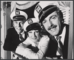 Roderick Cook, Barbara Cason and Jamie Ross in publicity photo for the 1972 Off-Broadway production Oh Coward!