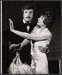 Jamie Ross and Barbara Cason in publicity pose for the 1972 Off-Broadway production of Oh Coward!*