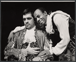Roscoe Lee Browne [right] and unidentified in the stage production The Old Glory