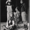 Roscoe Lee Browne, Mark Lenard [left] and unidentified others in the stage production The Old Glory