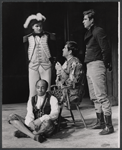 Roscoe Lee Browne, Mark Lenard [left] and unidentified others in the stage production The Old Glory