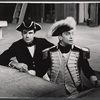 Lester Rawlins [right] and unidentified in the stage production The Old Glory