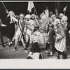 Blaise Morton [center] and unidentified others in the stage production The Old Glory