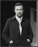 Peter Hall in publicity pose for the stage production Old Times