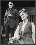 Robert Shaw and Rosemary Harris in the stage production Old Times