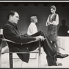 Robert Shaw, Mary Ure and Rosemary Harris in the stage production Old Times