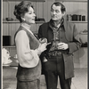 Rosemary Harris and Robert Shaw in the stage production Old Times