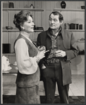 Rosemary Harris and Robert Shaw in the stage production Old Times