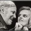 Barnard Hughes and Madeleine Sherwood in the stage production Older People