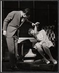 Louis Jourdan and Barbara Harris in the stage production a Clear Day You Can See Forever