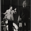 Louis Jourdan [center] and unidentified others in the stage production One a Clear Day You Can See Forever