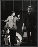 Louis Jourdan [center] and unidentified others in the stage production One a Clear Day You Can See Forever