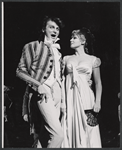 Clifford David and Barbara Harris in the stage production On a Clear Day You Can See Forever