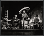 Phyllis Newman, Dan Resin, William Daniels and Clifford David in the stage production One a Clear Day You Can See Forever