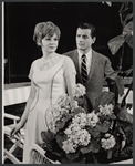 Barbara Harris and William Daniels in the stage production On a Clear Day You Can See Forever