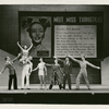 Sono Osato, Lyle Clark, Don Weismuller, Richard D'Arcy, Frank Westbrook, John Butler, and Duncan Noble in a scene from the stage production of On the Town