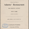 Adams' Restaurant