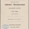 Adams' Restaurant