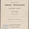 Adams' Restaurant